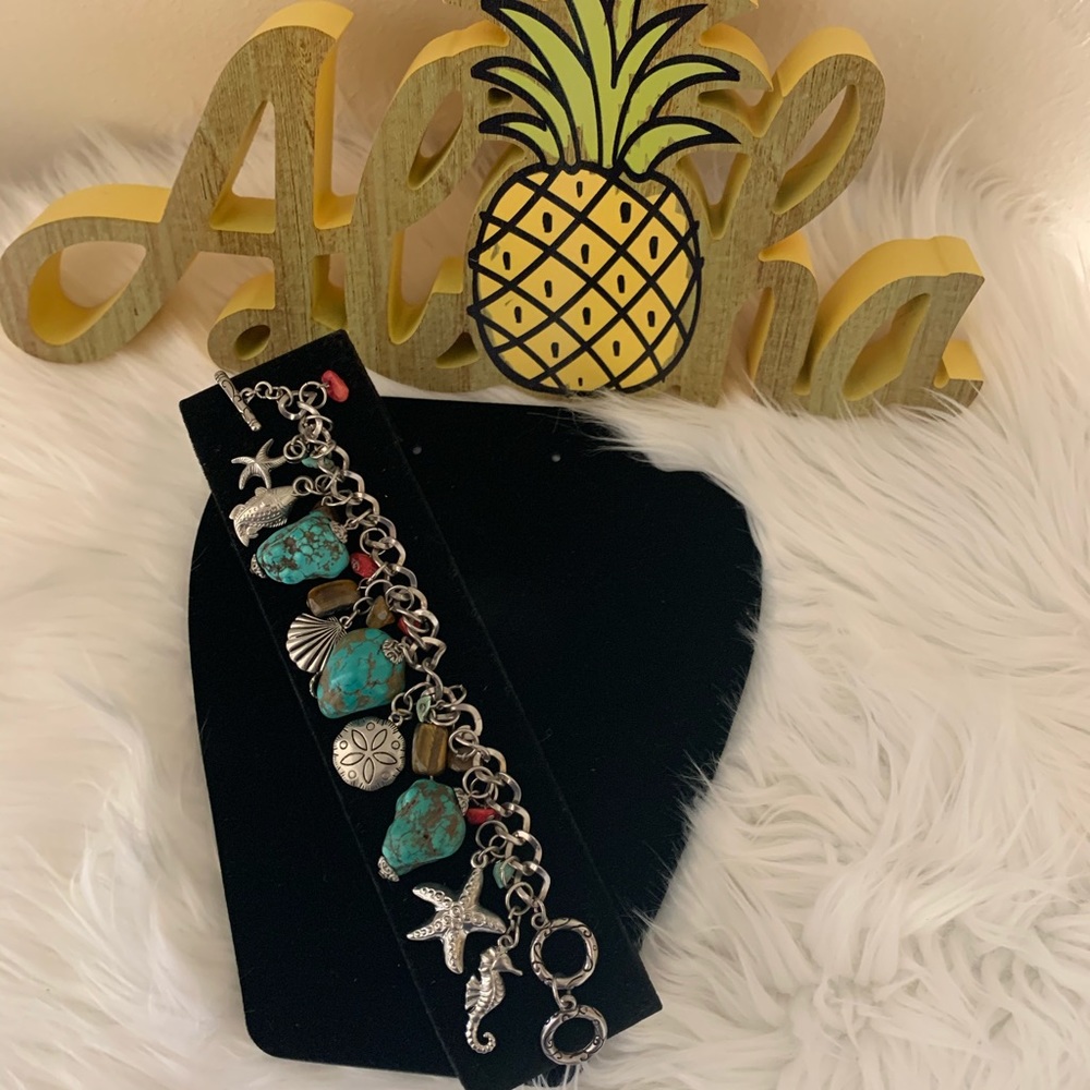 Sea Themed Charm Bracelet
